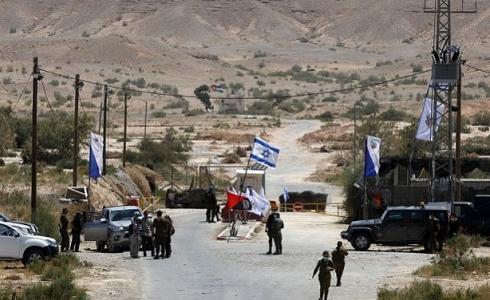 الحدود الإسرائيليّة الأردنيّة بالقرب في وادي عربة (Getty Images)