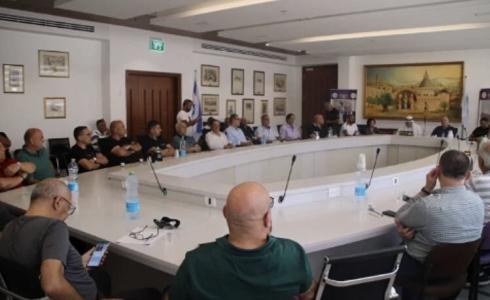 بلدية الناصرة تعلن الإضراب الشامل حتى الإثنين المقبل