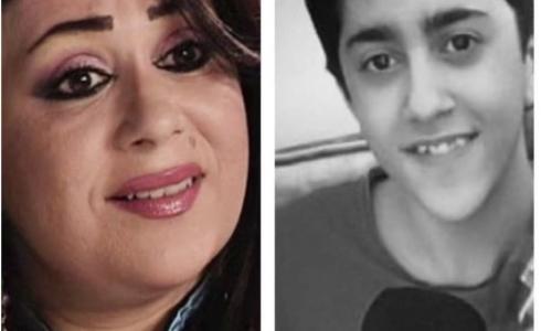 وفاة علي ابن الفنانة ايمان محمد علي