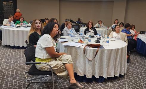 جانب من الحضور لورشة العمل