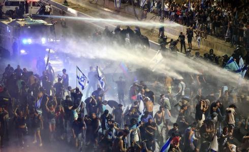 استمرار الاحتجاجات الإسرائيلية على تمرير قانون المعقولية.jpg