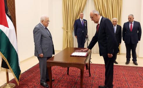 المستشار غسان فرمند يؤدي اليمين بحضور عدد من الشخصيات الفلسطينية