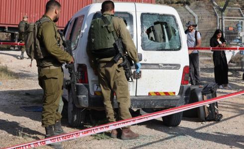 من مكان عملية كدوميم شرق قلقيلية