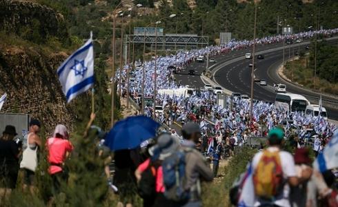 مظاهرات حاشدة في إسرائيل ضد حكومة نتنياهو