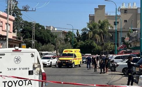 من مكان جريمة القتل في الطيرة