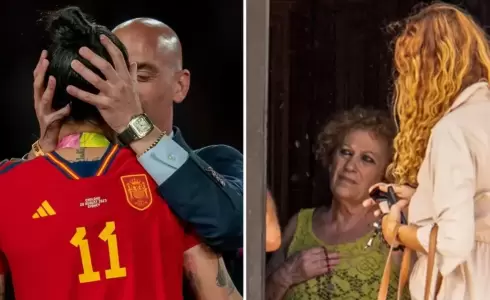 هيرموسو تضحك على قبلة روبياليس.webp