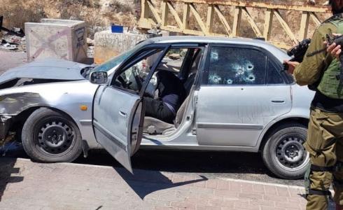 إطلاق النار تجاه فلسطيني بزعم محاولته تنفيذ عملية دهس