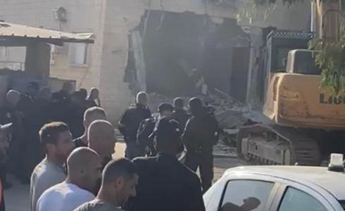 الاحتلال الاسرائيلي يهدم منزلاً في اللد