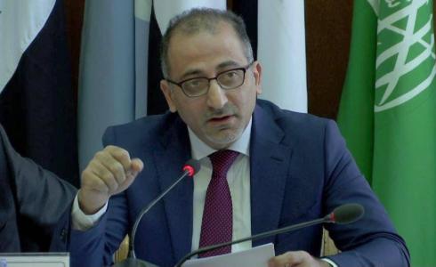 مهند العكلوك مندوب فلسطين لدى جامعة الدول العربية