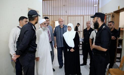 خلال زيارة تفقدية في مركز إصلاح وتأهيل خانيونس (أصداء)