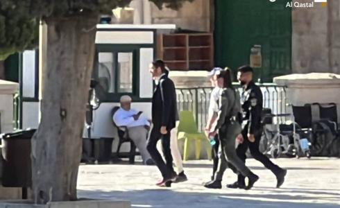 لمستوطنين يقتحمون المسجد الأقصى اليوم