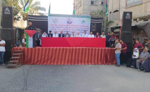 غزة: إتمام مراسم الصلح بين عائلة قوطة وبلدية خان يونس