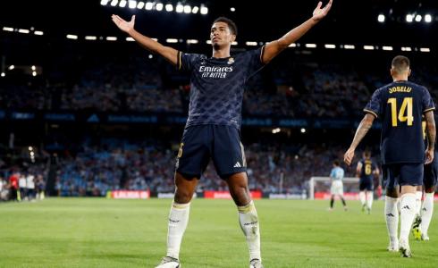 ريال مدريد يفوز على سيلتا فيجو برأسيه بيلينجهام