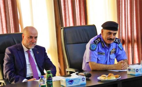 الهباش والحلو يدشنان مشروع الربط الالكتروني