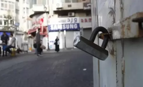 الإضراب الشامل يعم محافظة جنين