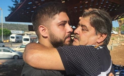 وقفة إسناد أمام سجن "سلمون" للشاب رامي شحادة قبل تسليم نفسه