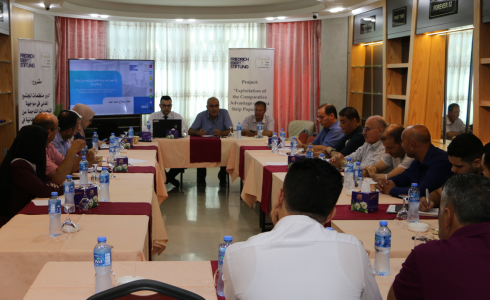 ورشة عمل بعنوان:  "أثر العمل الحر وريادة الأعمال في الحد من البطالة في قطاع غزة"