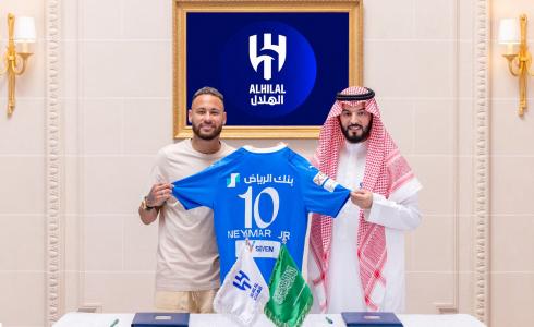 حفل تقديم نيمار في الهلال السعودي