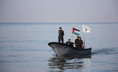 الشرطة البحرية في غزة