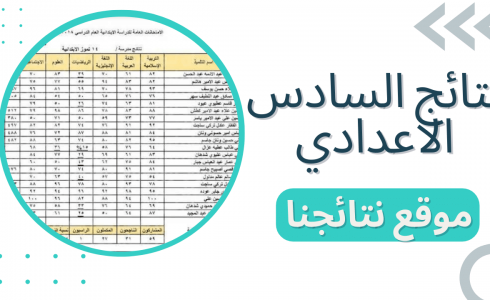 نتائج سادس اعدادي 2023