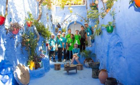 أطفال القدس المشاركين في الدورة الرابعة عشرة