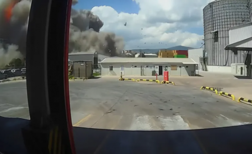 إصابات جراء انفجار وقع بمخزن في تركيا