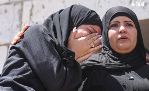 وداع مؤثر خلال تشييع جثمان الشهيد قصي معطان