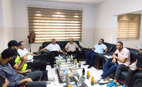 عبد السلام هنية مع الوفد المشارك