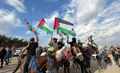فصائل المقاومة تنظم مهرجانا على أرض "ملكة" شرق غزة