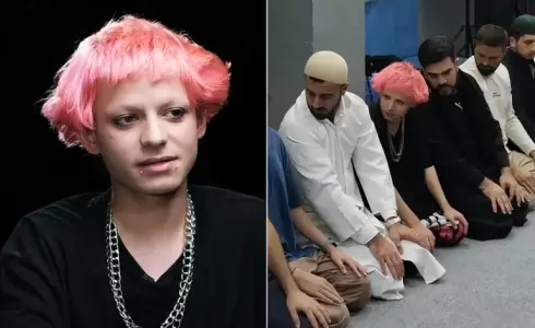 شاهد بالفيديو: الشاب الشيطان يعتنق الإسلام ويؤدي العمرة