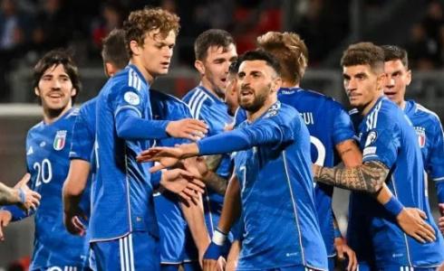 ايطاليا تفوز على اوكرانيا في مباراة اليوم