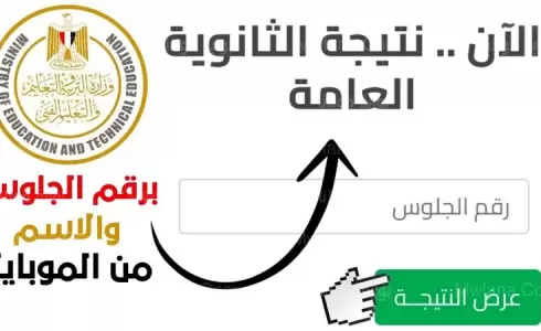 نتيجة الدور الثانى للثانوية العامة 2023 رقم الجلوس نتائج الثانوية العامة