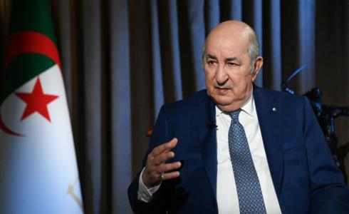 الرئيس الجزائري عبد المجيد تبون