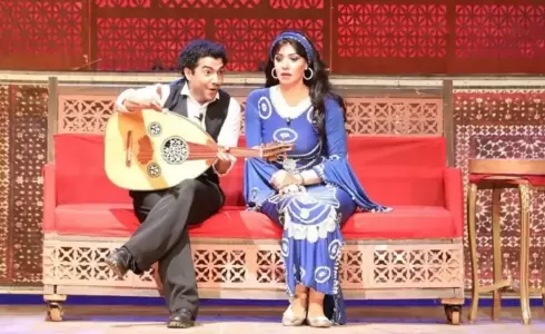 لقاء سويدان تشعل أزمة في عرض مسرحي بعد صفعت زميلها