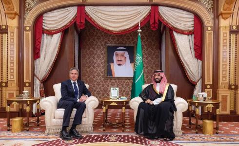 انتوني بلينكن ومحمد بن سلمان