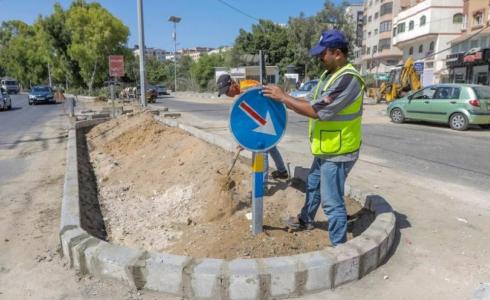 بلدية غزة تعلن مستجدات مشروع تطوير مفترق الشجاعية