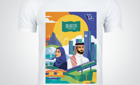 أجمل تصاميم تشيرتات اليوم الوطني 93