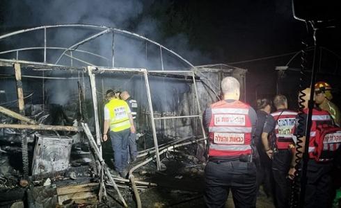 مصرع رجل جراء حريق داخل دفيئة زراعية في هرتسليا