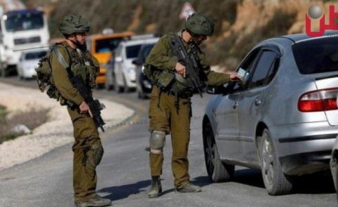 حواجز عسكرية بالضفة