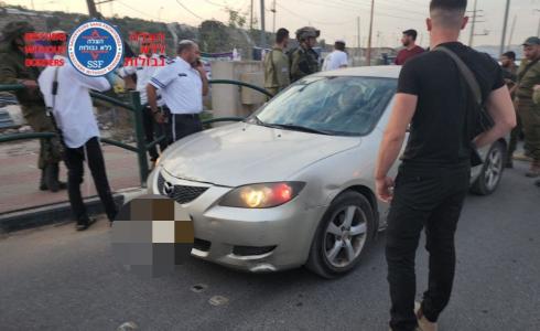 من مكان عملية إطلاق النار في حوارة