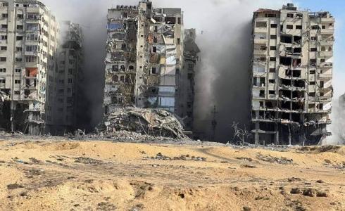 القصف الإسرائيلي على غزة