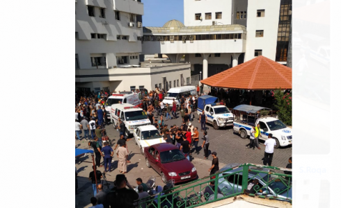 مستشفى الشفاء بغزة