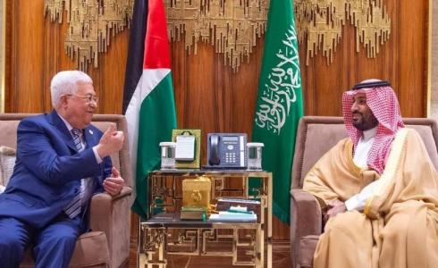 الرئيس عباس وولي العهد السعودي بن سلمان