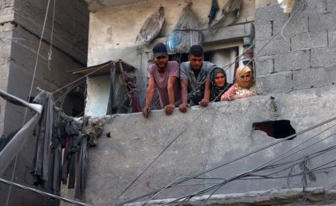 أسرة في غزة في ظل العدوان الإسرائيلي
