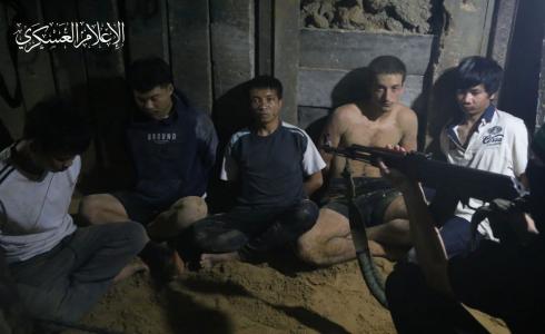 من الأسرى الذين احتجزتهم حماس أثناء هجومها على غلاف غزة