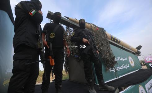 سرايا القدس تنظم مسيراً عسكرياً جنوب مدينة غزة