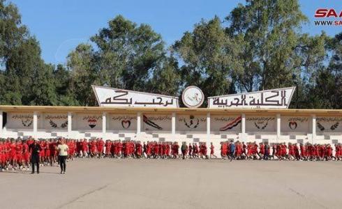 قتلى وجرحى في هجوم بالمسيرات على الكلية الحربية في حمص