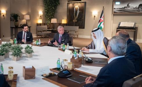 ملك الأردن يحذر من استمرار الحرب على غزة