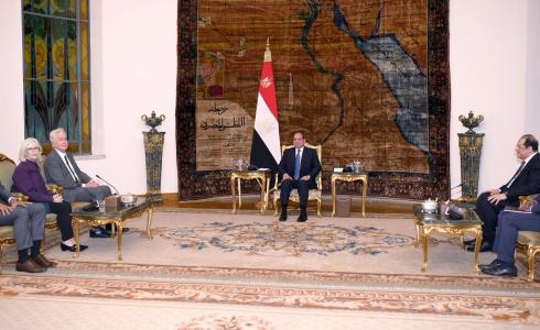 السيسي ومدير الاستخبارات الأمريكية يبحثان التصعيد الإسرائيلي بغزة