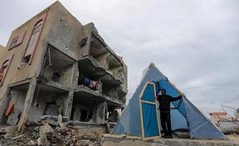 آثار الدمار على غزة